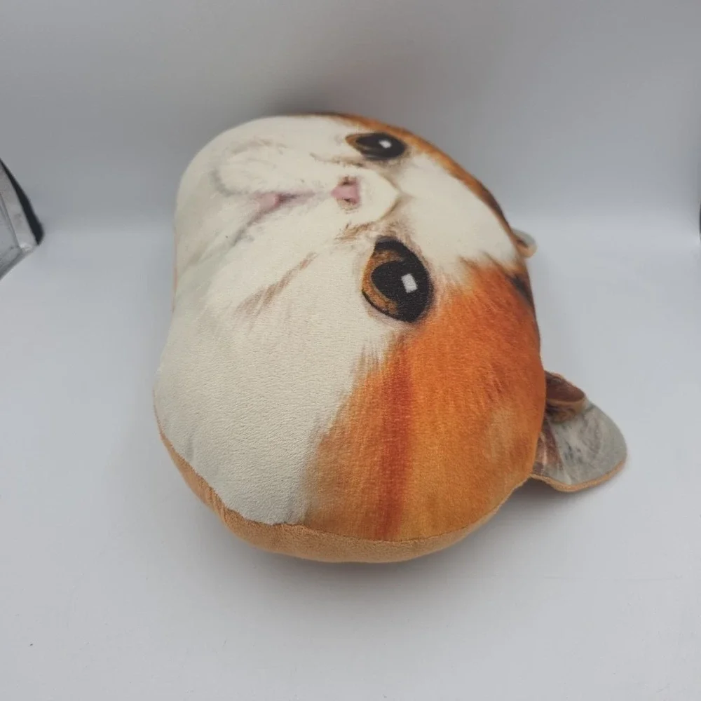 SNOOPY CAT FACE  HEAD PLUSH DECOR ACCENT PILLOW 15